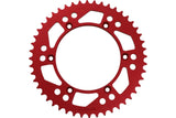 Rear Sprocket aluminium 520 Moose Racing 48 teeth red
