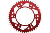 Rear Sprocket aluminium 520 Moose Racing 49 teeth red