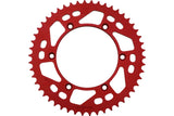 Rear Sprocket aluminium 520 Moose Racing 50 teeth red