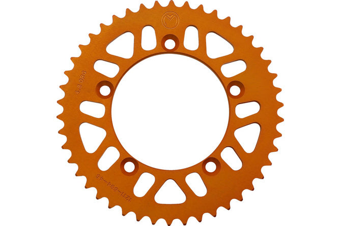 Bakdrev aluminium 420 Moose Racing TC / SX 65 46 tänder orange