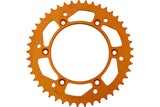 Rear Sprocket aluminium 520 Moose Racing KTM 125 - 500 45 teeth orange