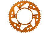 Rear Sprocket aluminium 520 Moose Racing KTM / Husqvarna 51 teeth orange