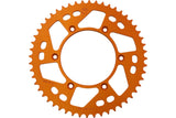 Rear Sprocket aluminium 520 Moose Racing KTM / Husqvarna 52 teeth orange