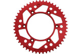 Rear Sprocket aluminium 520 Moose Racing Beta RR 49 teeth red