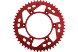 Rear Sprocket aluminium 520 Moose Racing Beta RR 50 teeth red