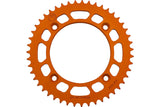 Rear Sprocket aluminium 428 Moose Racing TC / SX 85 47 teeth orange