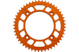 Rear Sprocket aluminium 428 Moose Racing TC / SX 85 49 teeth orange