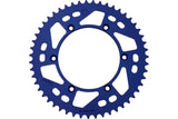 Rear Sprocket aluminium 520 Moose Racing 51 teeth blue