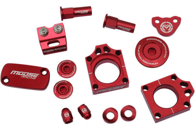 Custom Kit / Bling Kit CNC Moose Racing Honda CRF 250 / 450 röd
