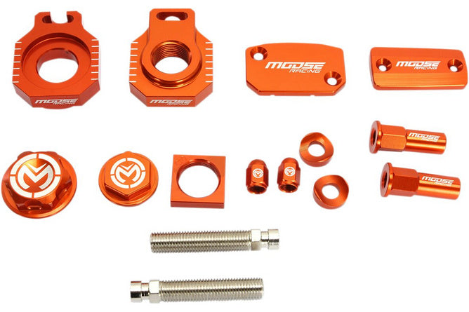 Custom Kit / Bling Kit CNC Moose Racing KTM EXC 250 / 300 orange 2009-2017