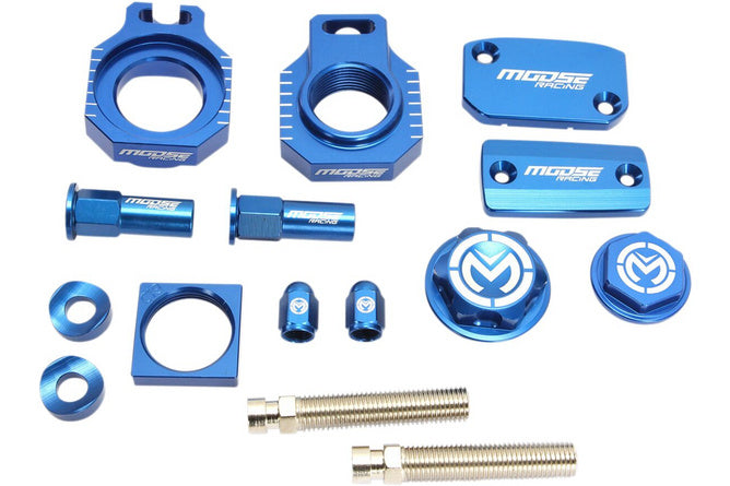 Custom Kit / Bling Kit CNC Moose Racing Husqvarna FC 250 / 350 blå