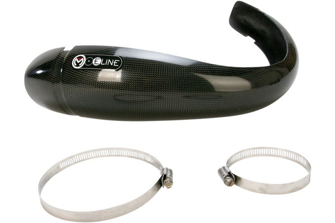 Avgassystemsskydd i kolfiber 2-takt Moose Racing SX / EXC 125