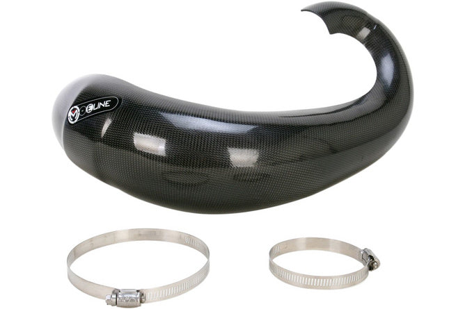 Exhaust Pipe Guard kolfiber 2-takts Moose Racing PRO CIRCUIT EXC / TE 300
