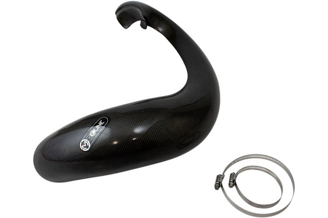 Exhaust Pipe Guard kolfiber Moose Racing Beta RR 250 / 300