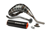 Exhaust Stage6 80 - 90 Derbi orange / black