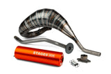 Exhaust Stage6 80 - 90 Derbi orange