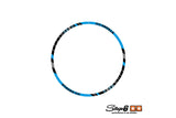 Rim Sticker Set Motorcycle 17u0022 Stage6 Blue
