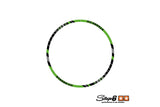 Rim Sticker Set Motorcycle 17u0022 Stage6 Green