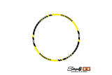 Rim Sticker Set Motorcycle 17u0022 Stage6 Yellow