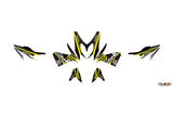 Graphic Kit Yamaha Aerox before 2013 Stage6 Yellow
