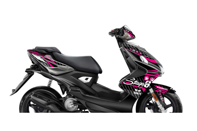 Grafik Kit Yamaha Aerox efter 2013 Stage6 Pink