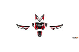 Graphic Kit Yamaha Slider Stage6 Red