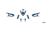 Graphic Kit Peugeot Streetzone Stage6 Blue