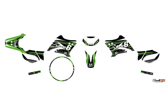 Graphic Kit Yamaha DT 50 Stage6 Grön