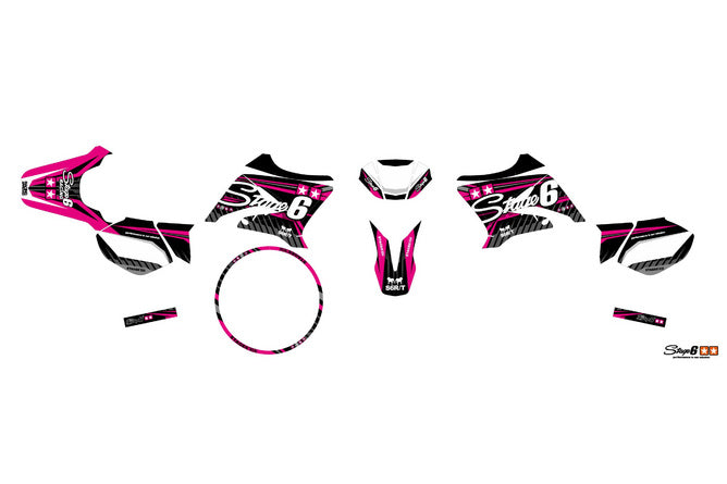 Grafik Kit Yamaha DT 50 Stage6 Pink