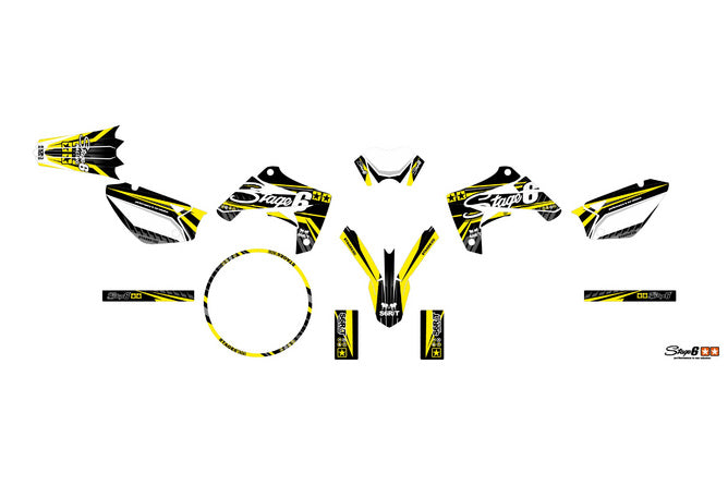 Grafik Kit Rieju MRT 2009 - 2021 Stage6 Gul