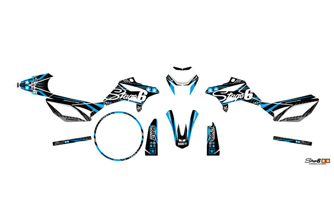 Grafik Kit Beta RR 2011 - 2020 Stage6 Blå