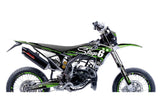 Graphic Kit Fantic XM 50 2017 - 2022 Stage6 Green