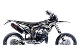 Graphic Kit Fantic XM 50 2017 - 2022 Stage6 Blanc