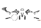 Graphic Kit Fantic XM 50 2017 - 2022 Stage6 Blanc