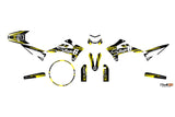 Graphic Kit Fantic XM 50 2017 - 2022 Stage6 Yellow