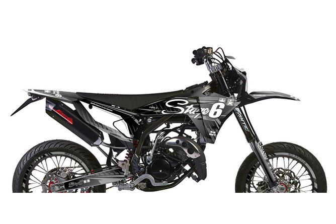 Grafik Kit Fantic XM 50 efter 2023 Stage6 Svart