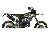 Graphic Kit Fantic XM 50 after 2023 Stage6 Green