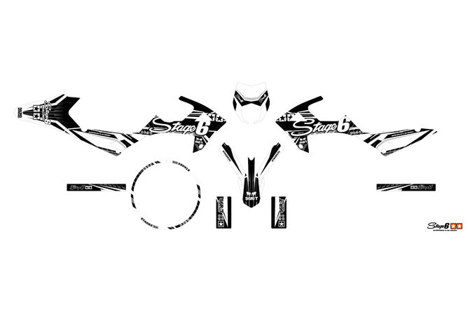 Grafik Kit Rieju MRT efter 2022 Stage6 Blanc