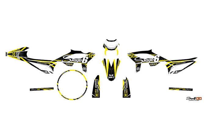Grafik Kit Beta RR efter 2021 Stage6 Gul