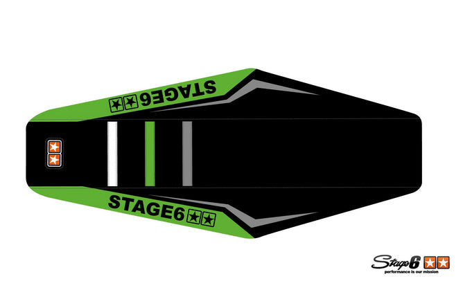 Sadelöverdrag Yamaha DT Stage6 Full Covering Grön