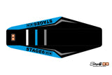 Seat Cover Sherco SM-R 50 after 2013 Stage6 Full Covering Blue