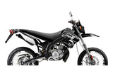 Graphic Kit Derbi X-Treme 2006 - 2010 Stage6 Blanc