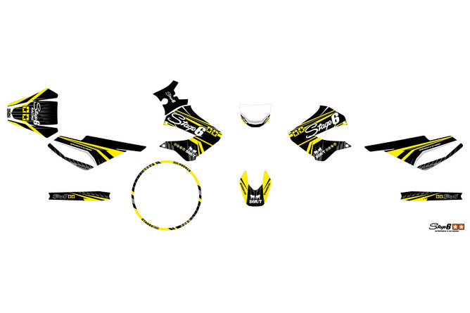 Grafik Kit Derbi X-Treme 2006 - 2010 Stage6 Gul