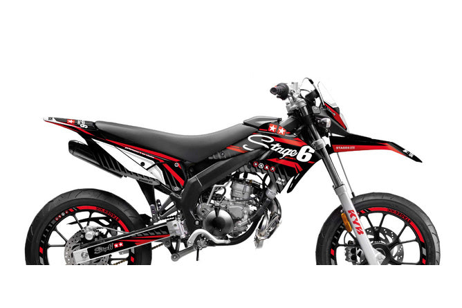 Graphic Kit Derbi X-Treme 2011 - 2017 Stage6 Röd