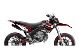 Graphic Kit Derbi X-Treme 2011 - 2017 Stage6 Red