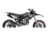 Graphic Kit Derbi X-Treme 2011 - 2017 Stage6 Blanc
