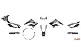 Graphic Kit Derbi X-Treme 2011 - 2017 Stage6 Blanc
