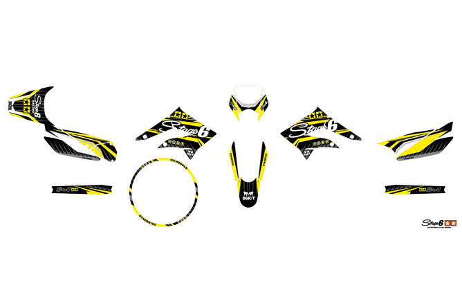 Grafik Kit Derbi X-Treme 2011 - 2017 Stage6 Gul