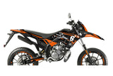 Graphic Kit Derbi X-Treme 2018 - 2020 Stage6 Orange
