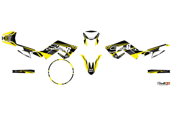 Grafik Kit Derbi X-Treme 2018 - 2020 Stage6 Gul